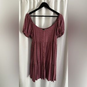 XL Pink Wild Fable polka dot dress.